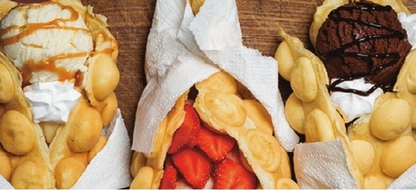 Looking for a great new product to entice your customers? The Bubble Waffle is new, versatile and delicious. Plus a Sephra Commercial Bubble Waffle Maker is extremely affordable and the waffle plates can be changed to make Belgian Waffles and Mini waffles! 