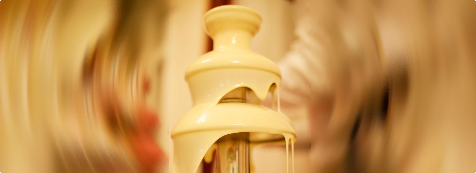 Cheese fondue fountain party ideas