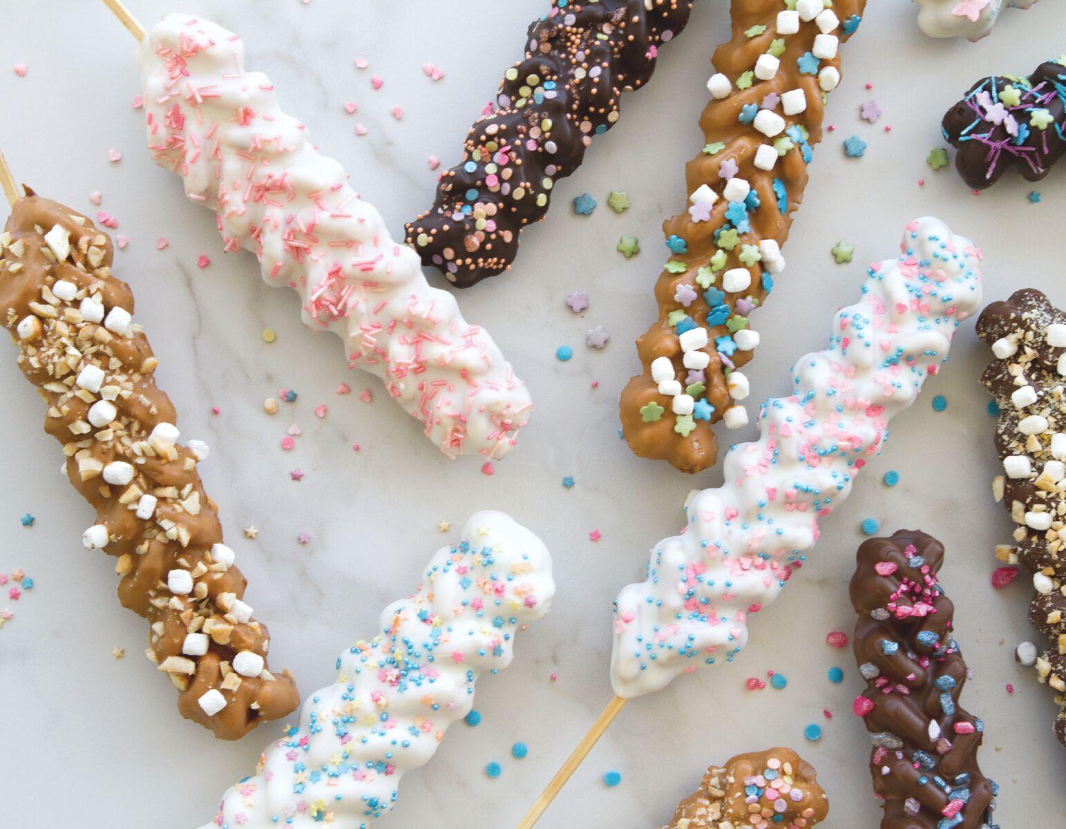 Lolly waffles on a stick - new Zen Waffles from Sephra