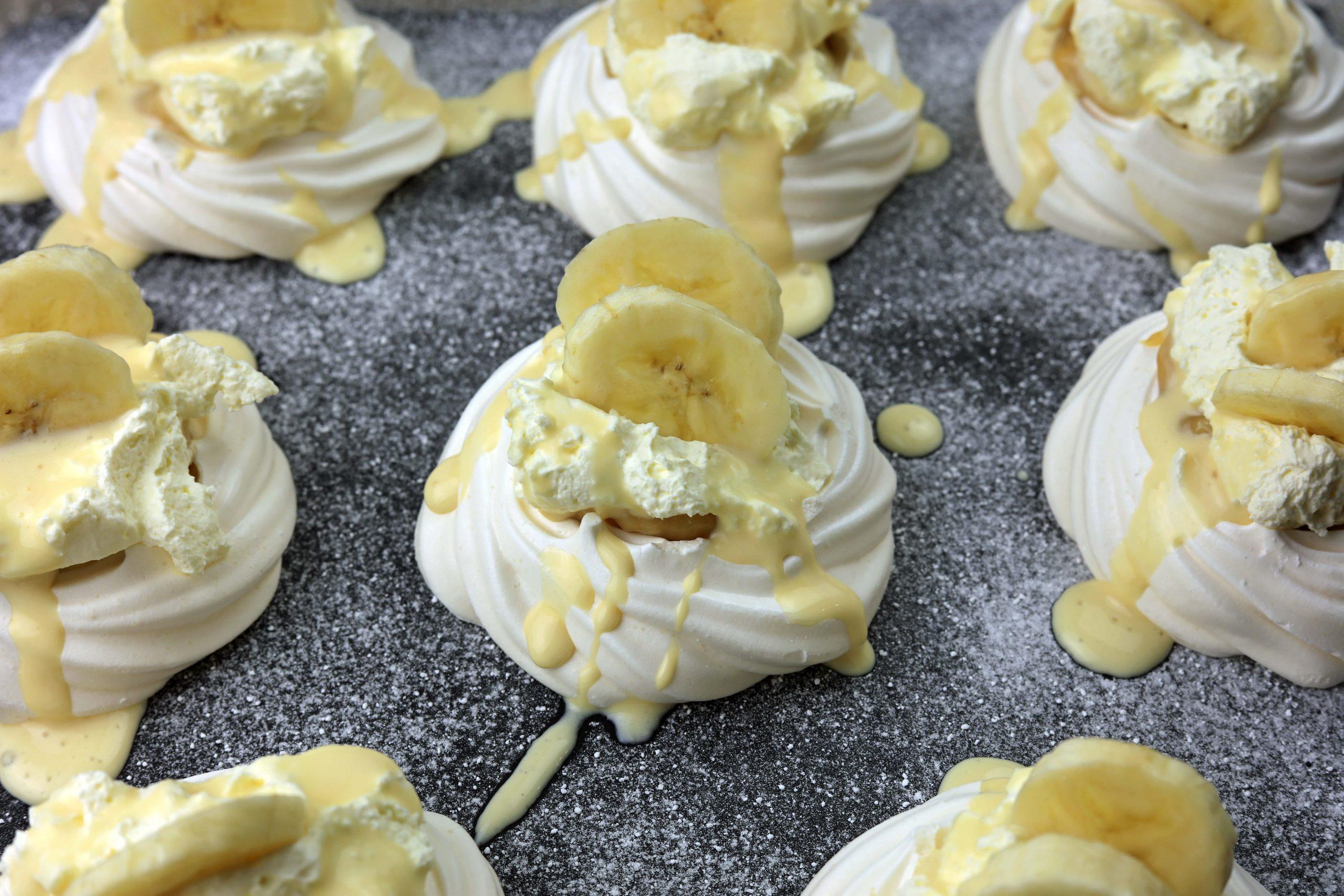 Banoffee Meringues
