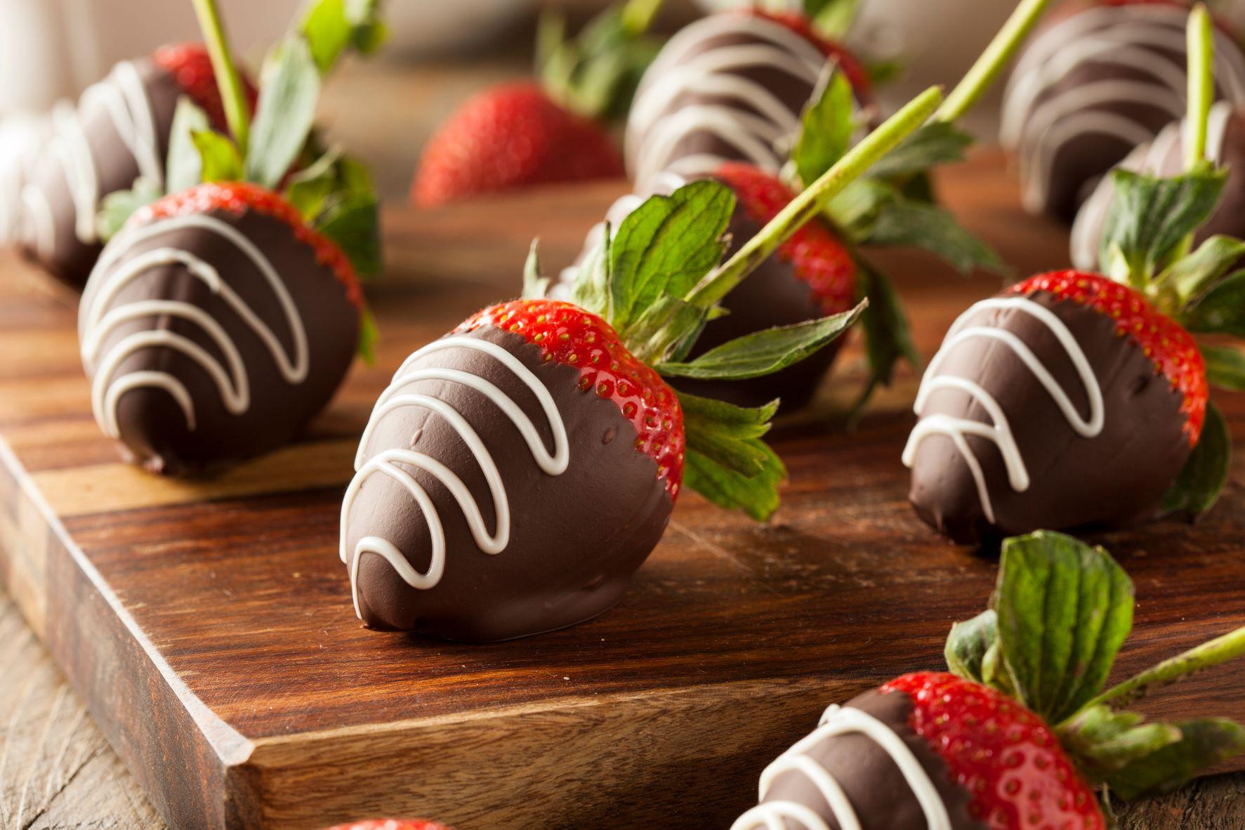 Chocolate dipped strawberries