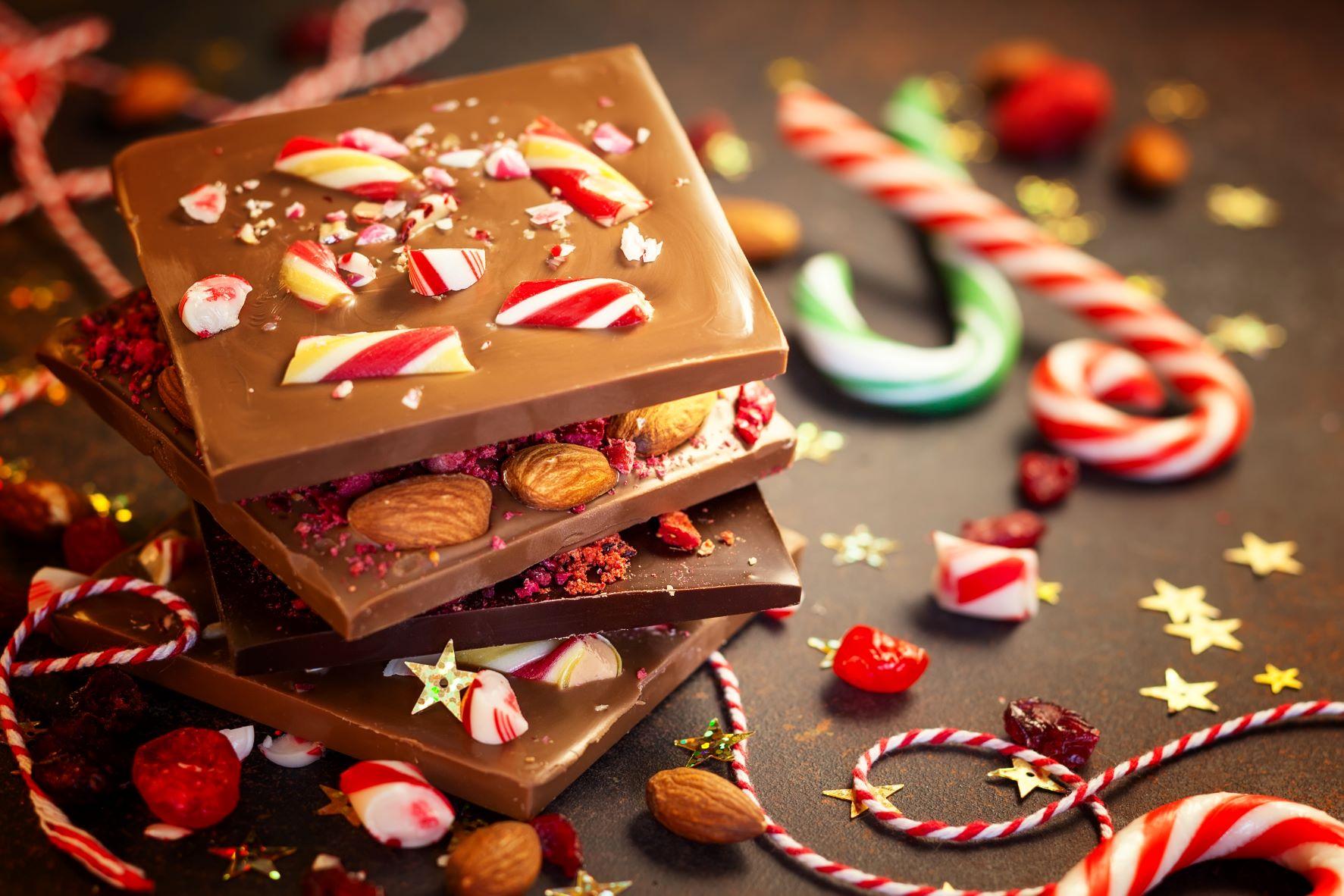 Milk Chocolate Peppermint Bark