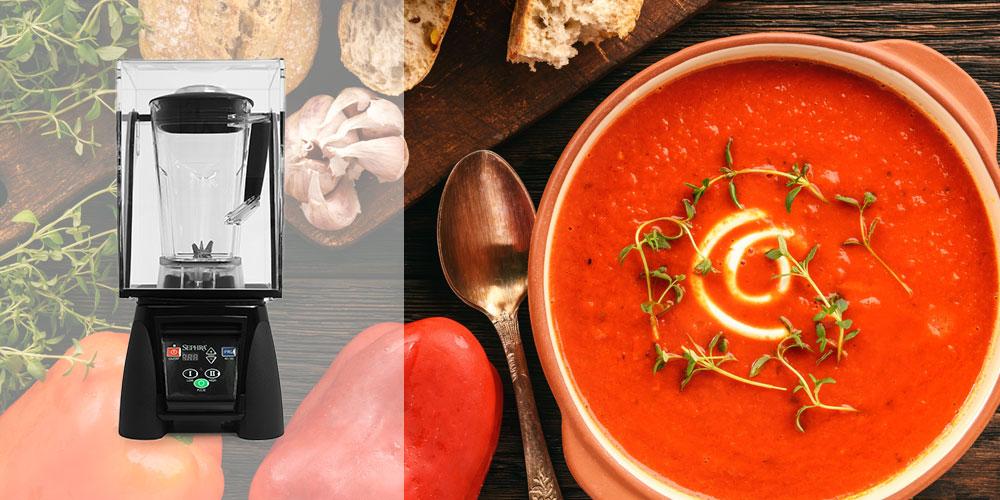 Sephra Pro Blender Recipes - Roasted Red Pepper Soup