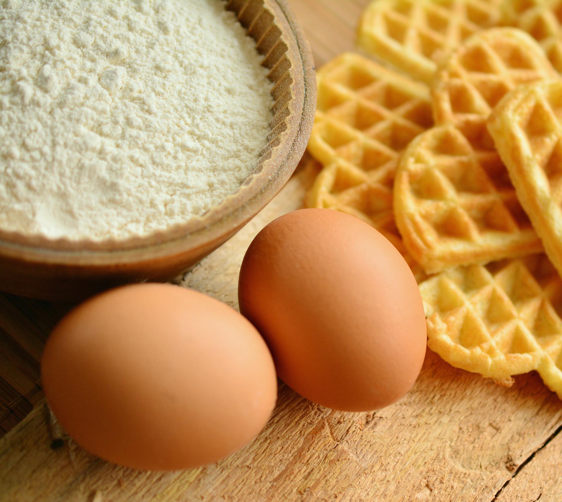 Heart-Shaped Waffles