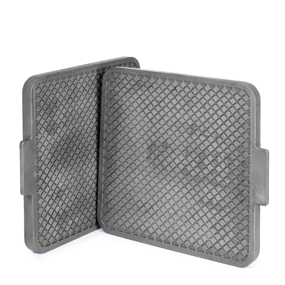 Ice Cream Waffle Cone Baker Plates, Cast Iron