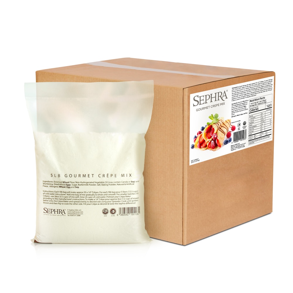 Sephra Gourmet Crepe Mix - 30 lbs