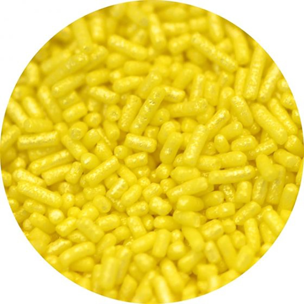 Candy Sprinkle Shimmies - Yellow 22oz Bulk