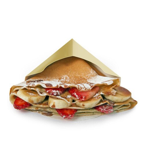 Crêpe Holder Pockets, Kraft - 25pc bundle