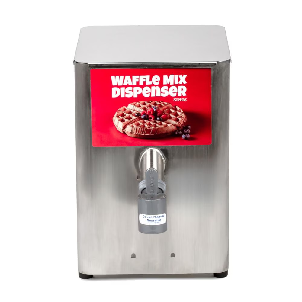 Sephra 11lb Waffle Mix Dispenser